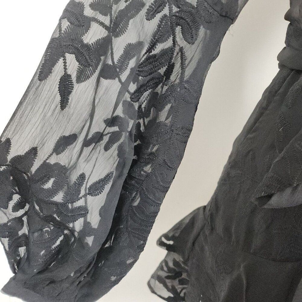 Hello Molly Black Long Sleeve Dress - Picture 3 of 8